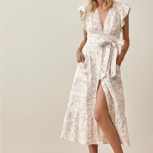 Reformation Lili Linen Dress